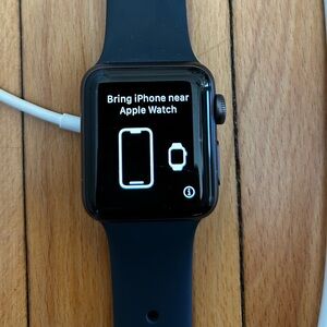 Apple Watch Series 3 Space Gray Aluminum 38mm